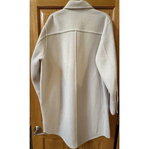 Vince Brushed Wool Shirt Coat $795 Medium (NEW) - Picture 7 of 8